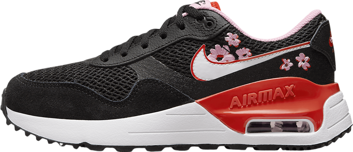 Nike Air Max SYSTM SE GS Black / Picante Red