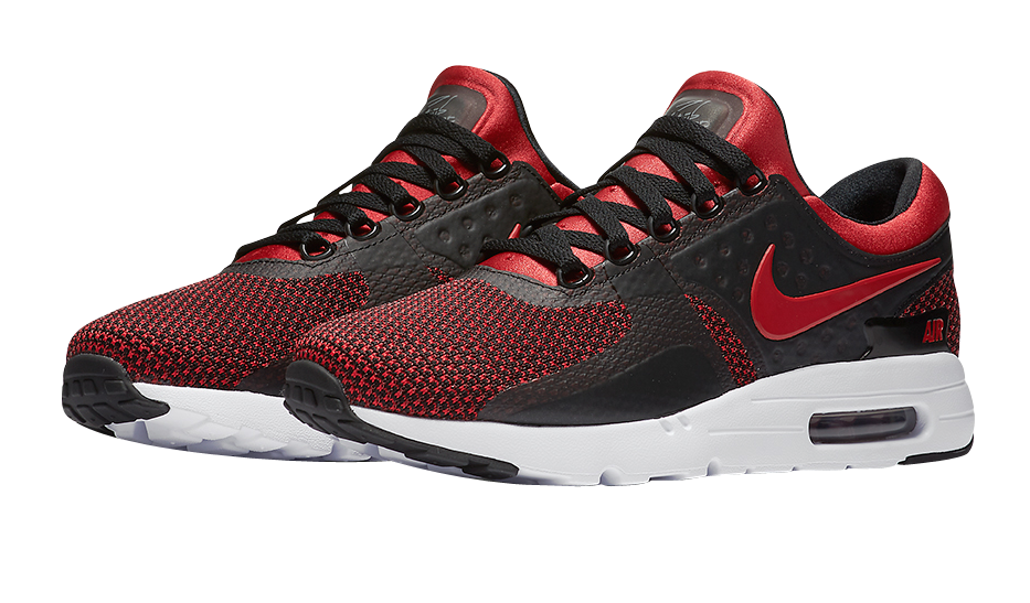 Nike air max zero se black red best sale