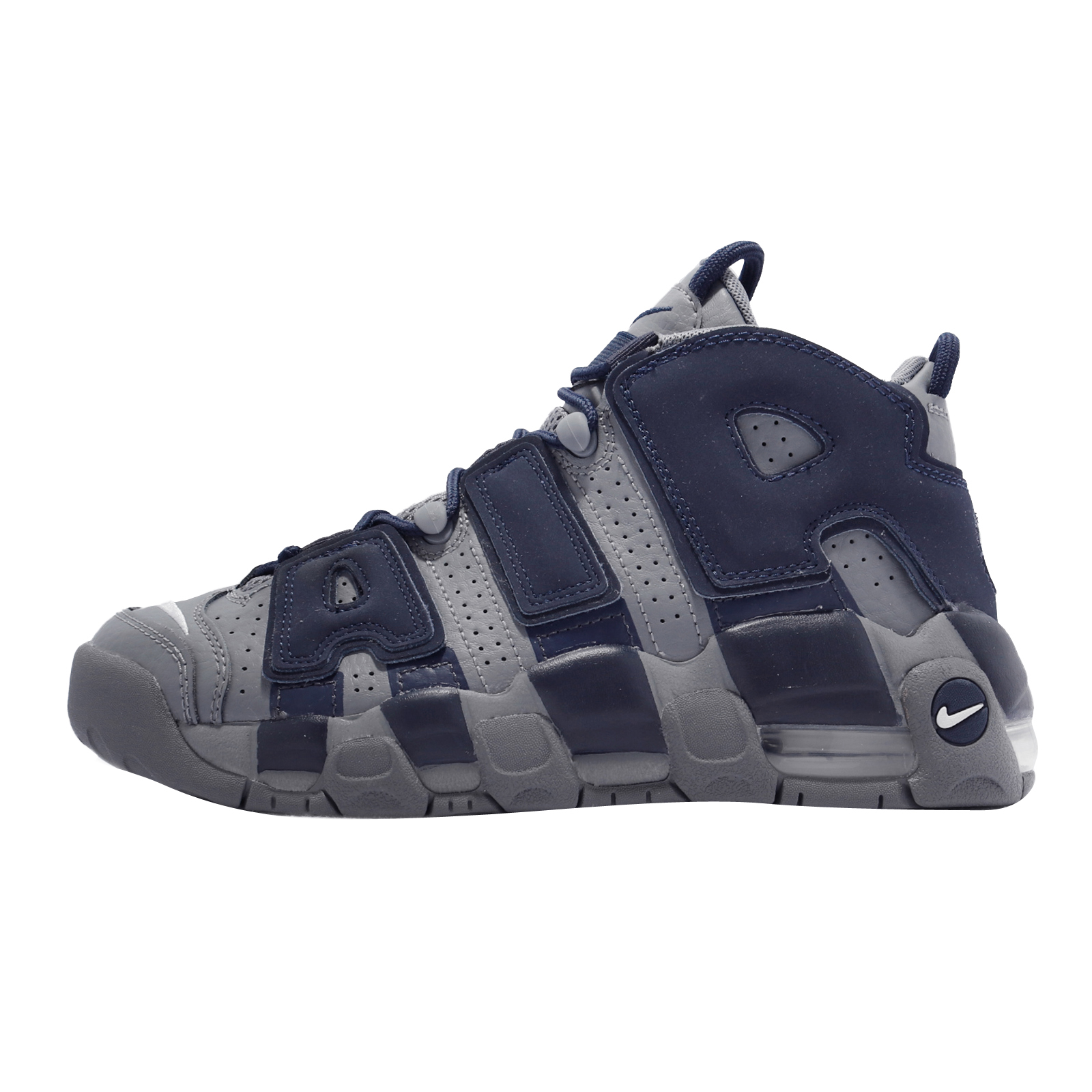 Nike Air More Uptempo GS Cool Grey Midnight Navy - Aug 2021 - 415082009 -  KicksOnFire.com