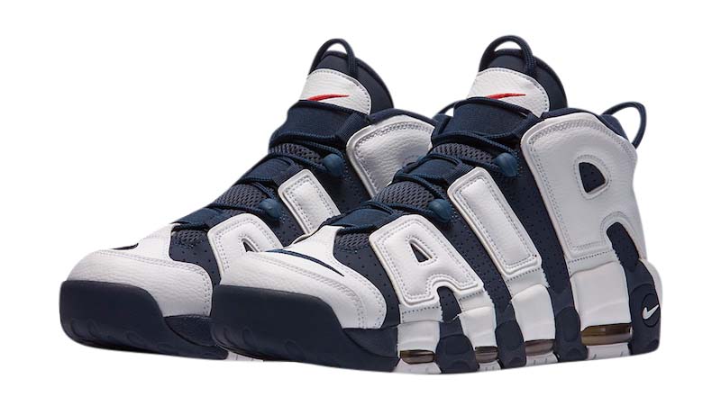 Nike uptempo white gum best sale