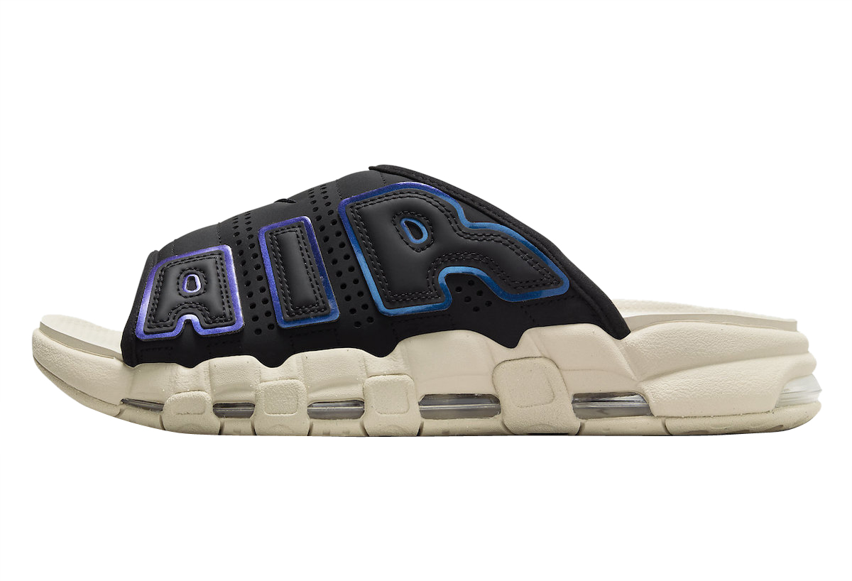 Nike Air More Uptempo Slide Black