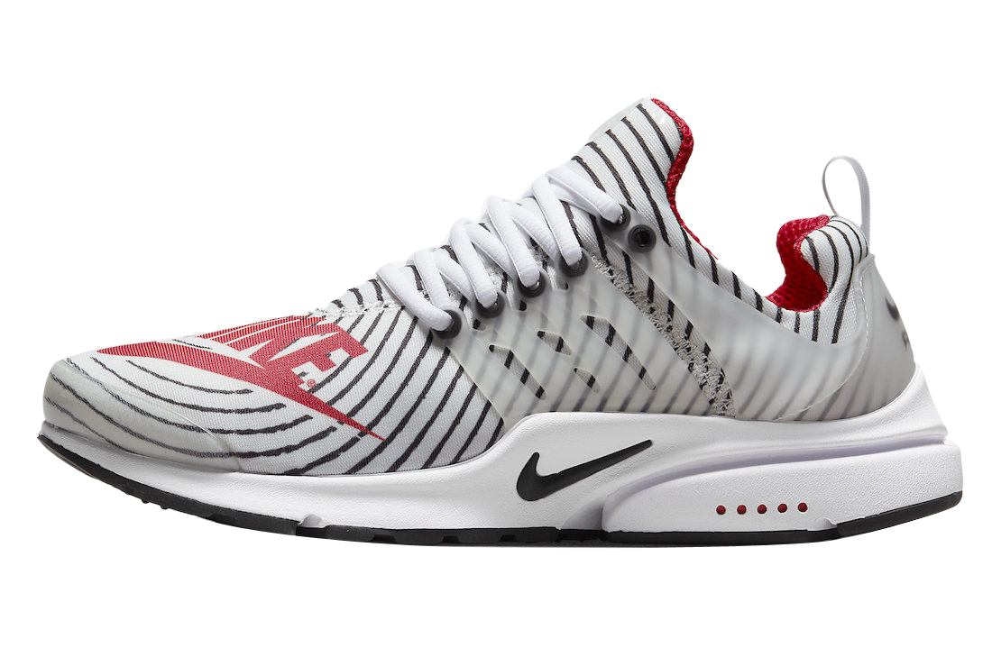 Nike Air Presto White Black Red