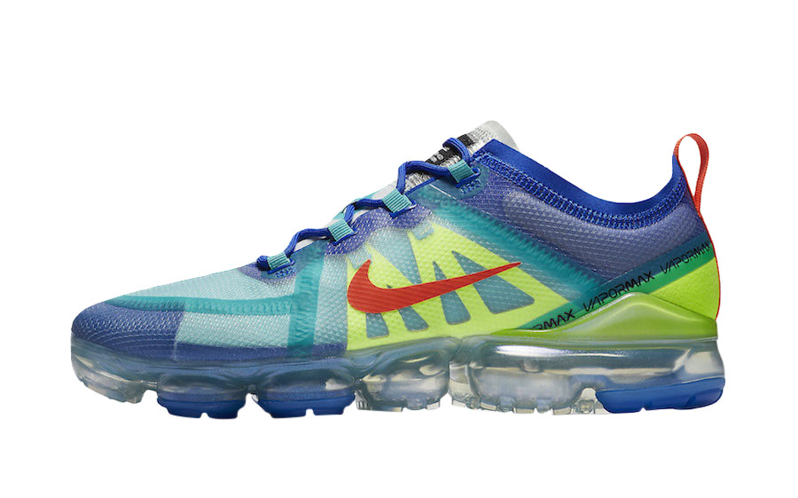 Nike Air VaporMax 2019 Blue Volt Crimson