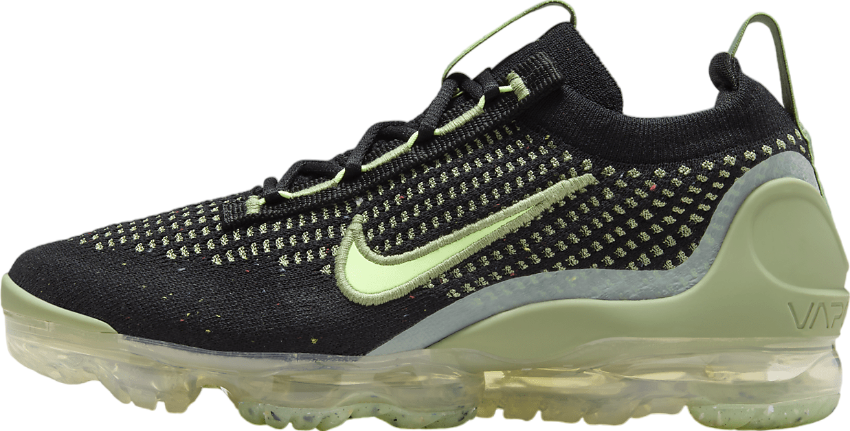 Nike Air VaporMax 2021 FK GS Black / Oil Green