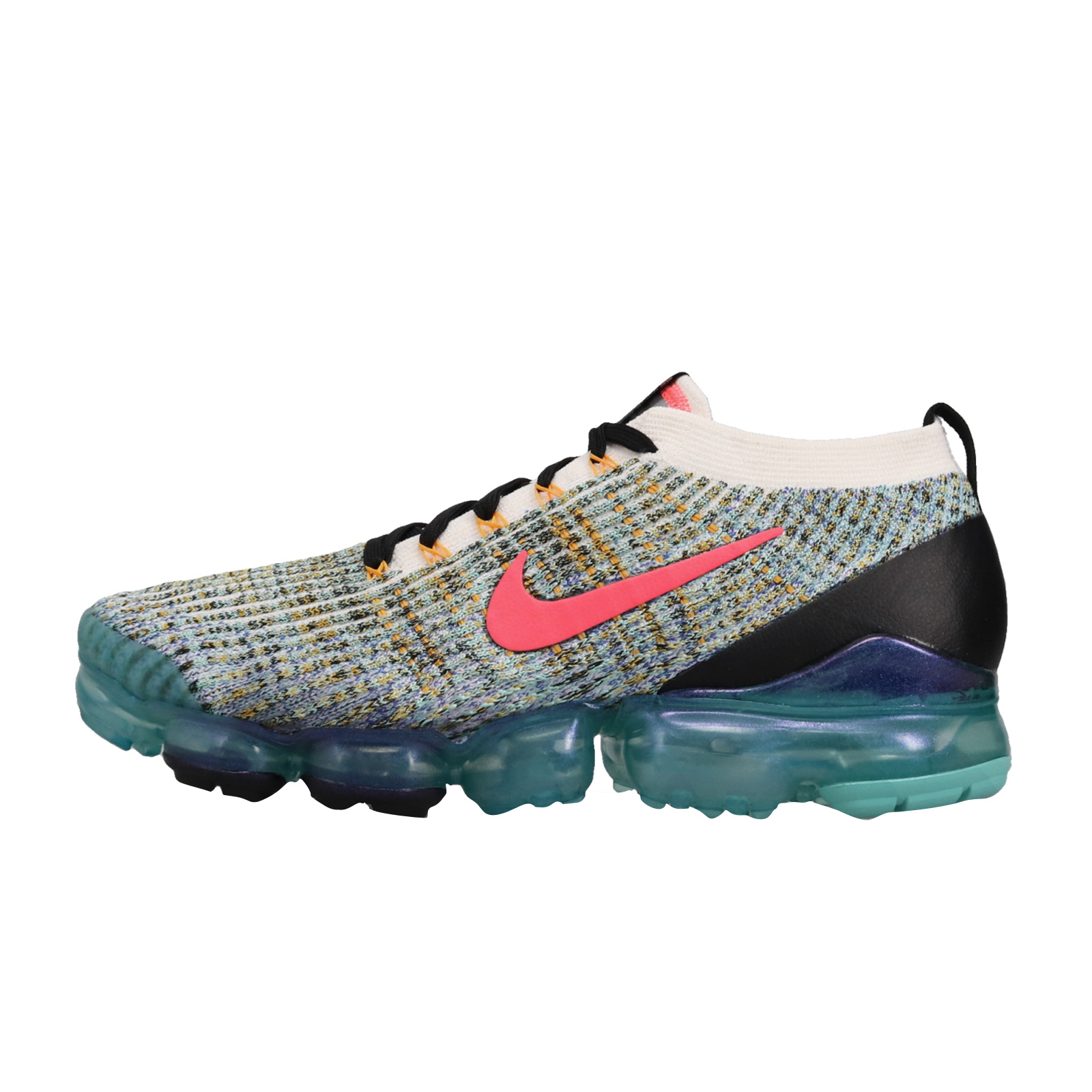 Nike Air Vapormax Flyknit 3 White Flash Crimson Hyper Turquoise