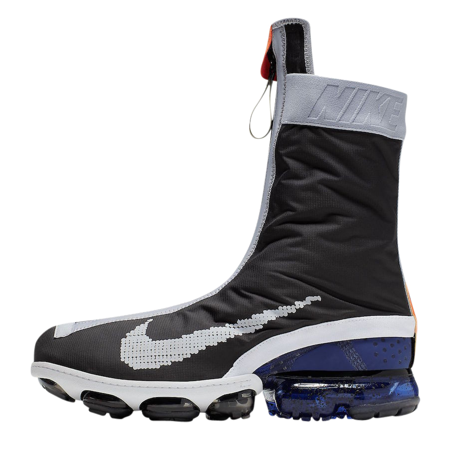 Nike Air VaporMax FlyKnit Gaiter ISPA Black Rust Pink - Aug