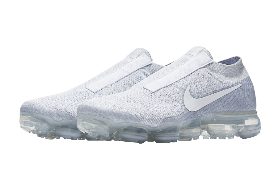 air vapormax se laceless pure platinum