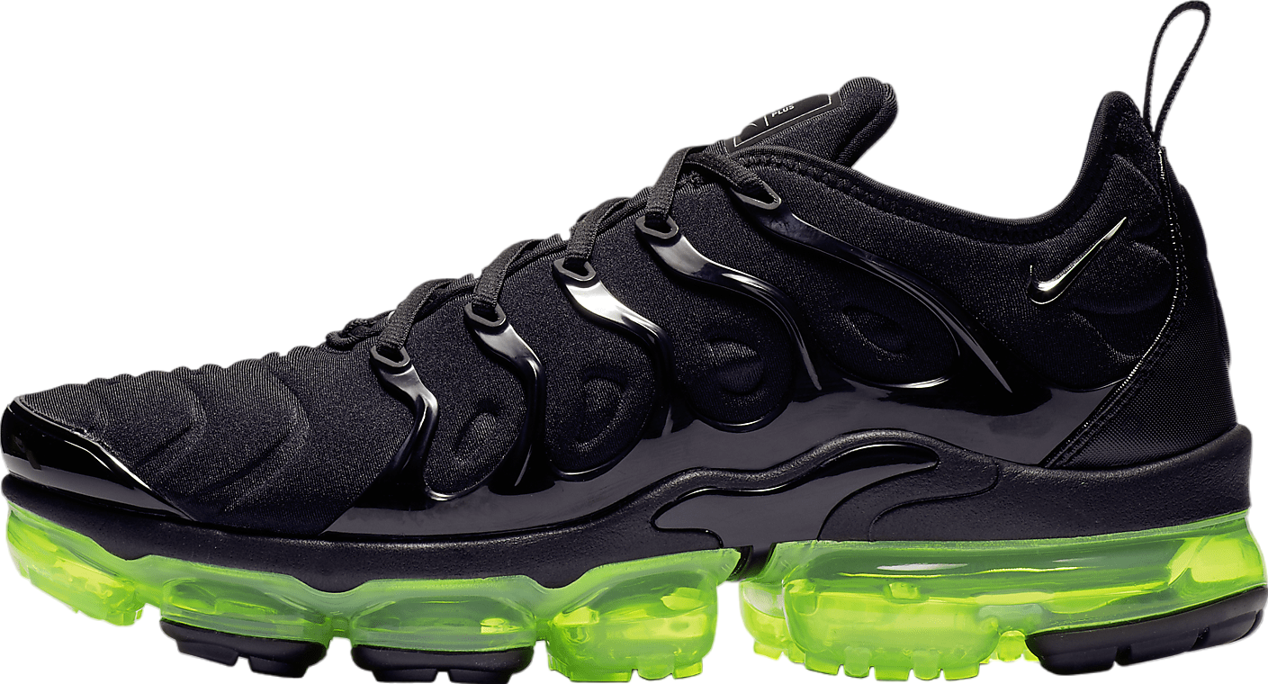 Nike Air VaporMax Plus Black Volt 26.5㎝ Nike MEN'S Air Vapormax Plus Black Reflect Silver Volt Green