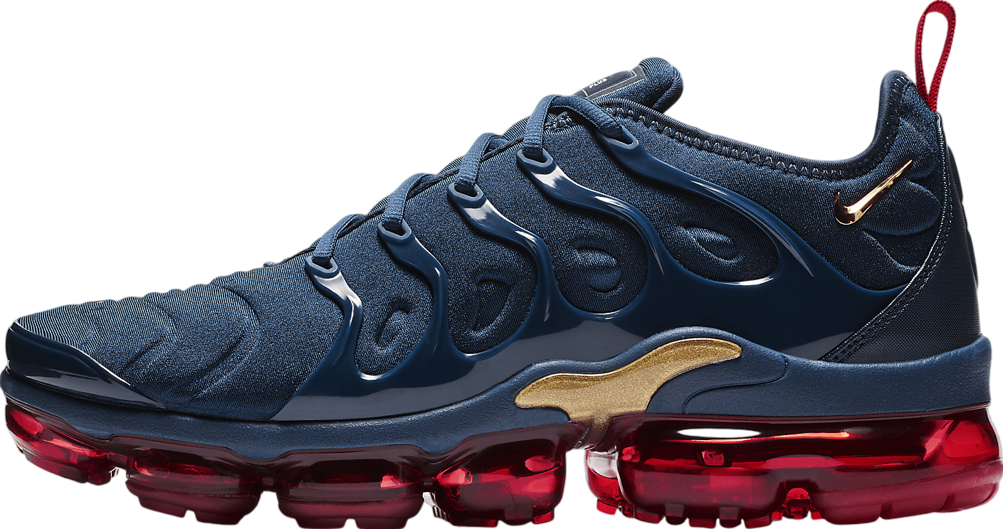 Nike air vapormax plus navy blue online