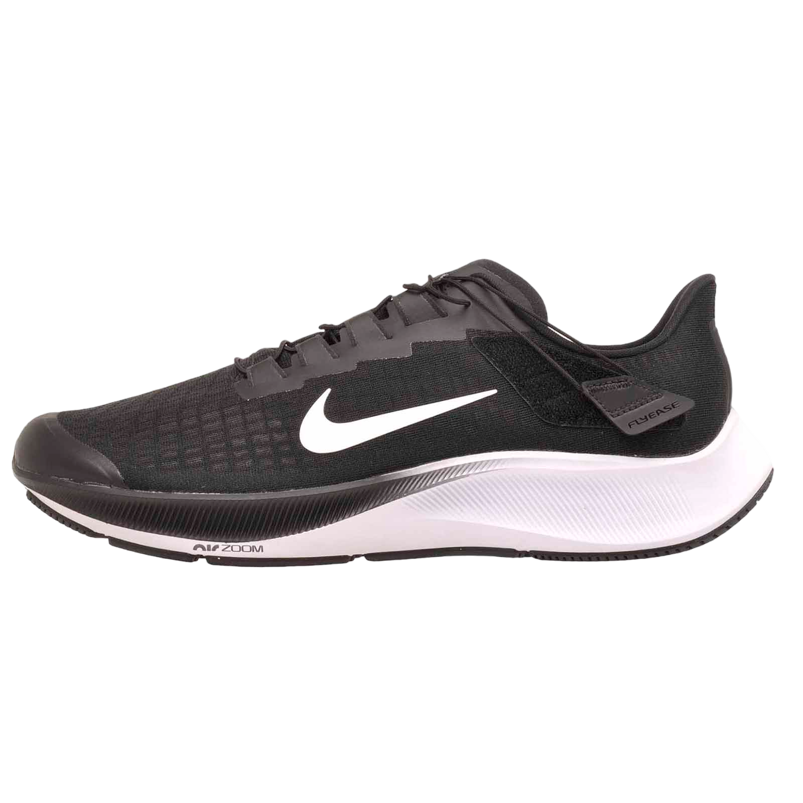 Nike Air Zoom Pegasus 37 Flyease 4E Black / White