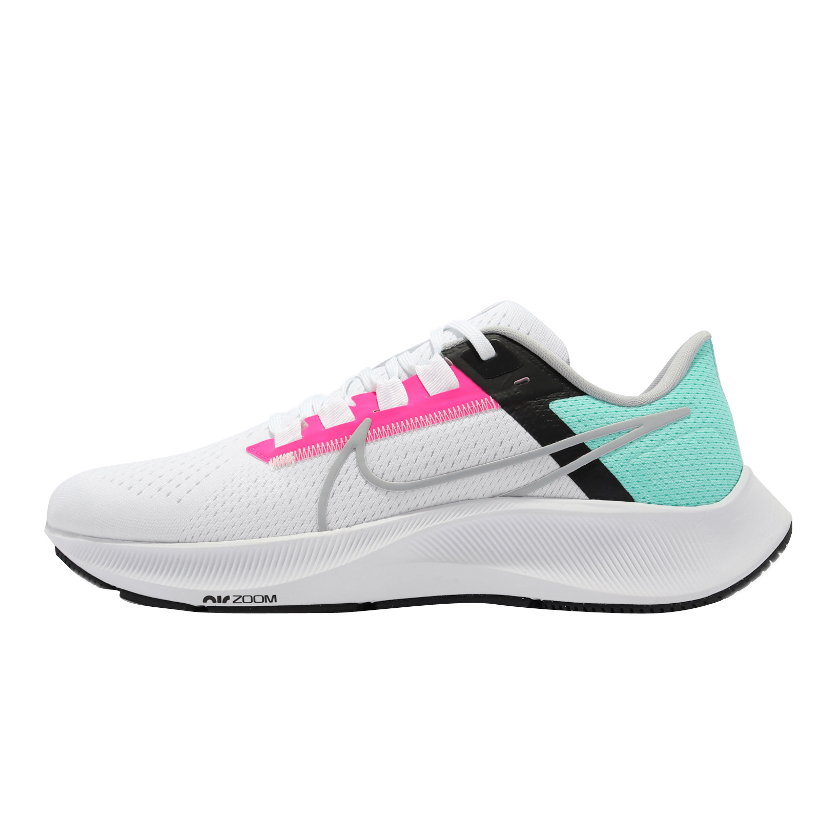 Nike Air Zoom Pegasus 38 White Wolf Grey Hyper Pink