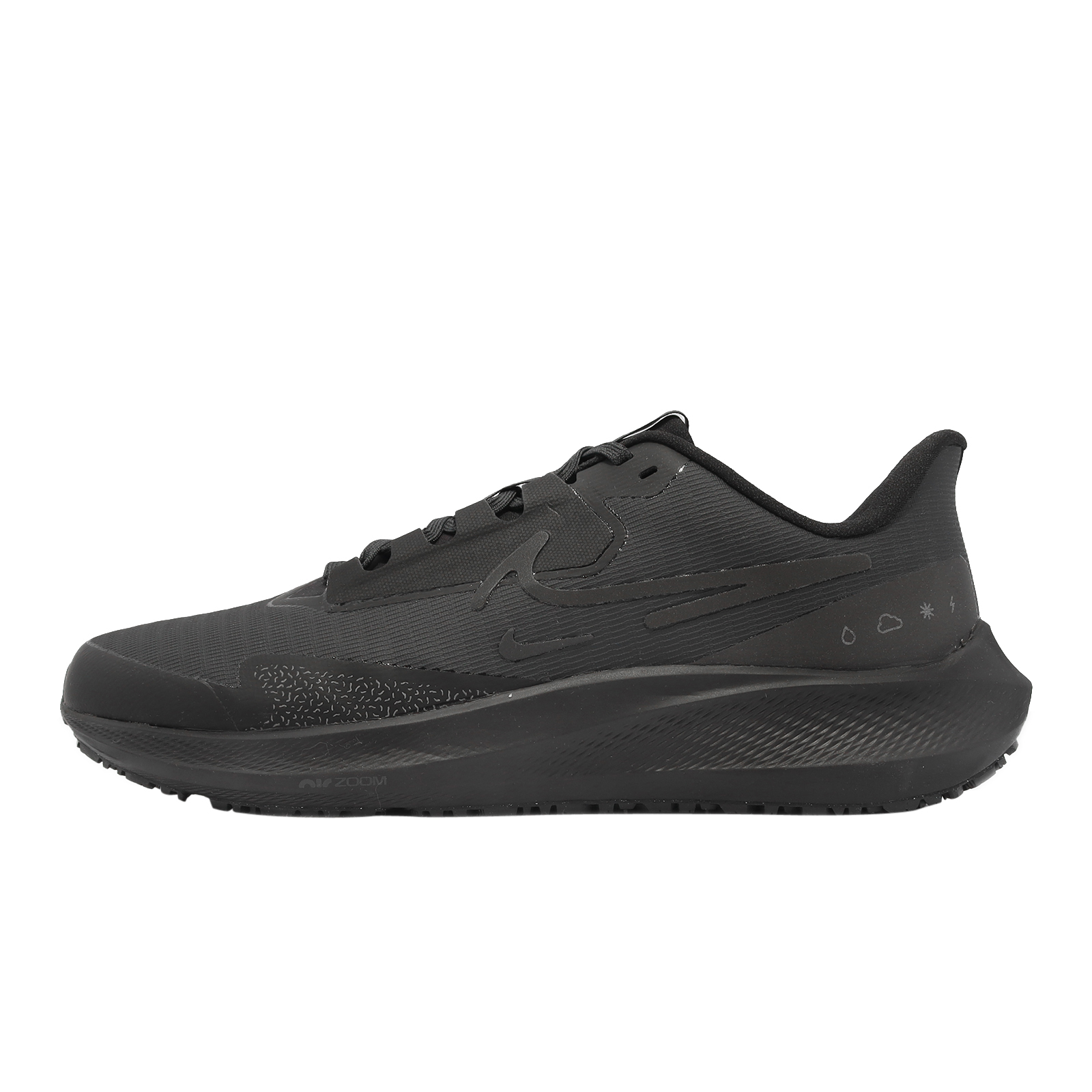NIKE - Nike Air Zoom Pegasus 36 Shield Black 防水 Nike Air Zoom Pegasus 39 Shield Road Running Shoes Black