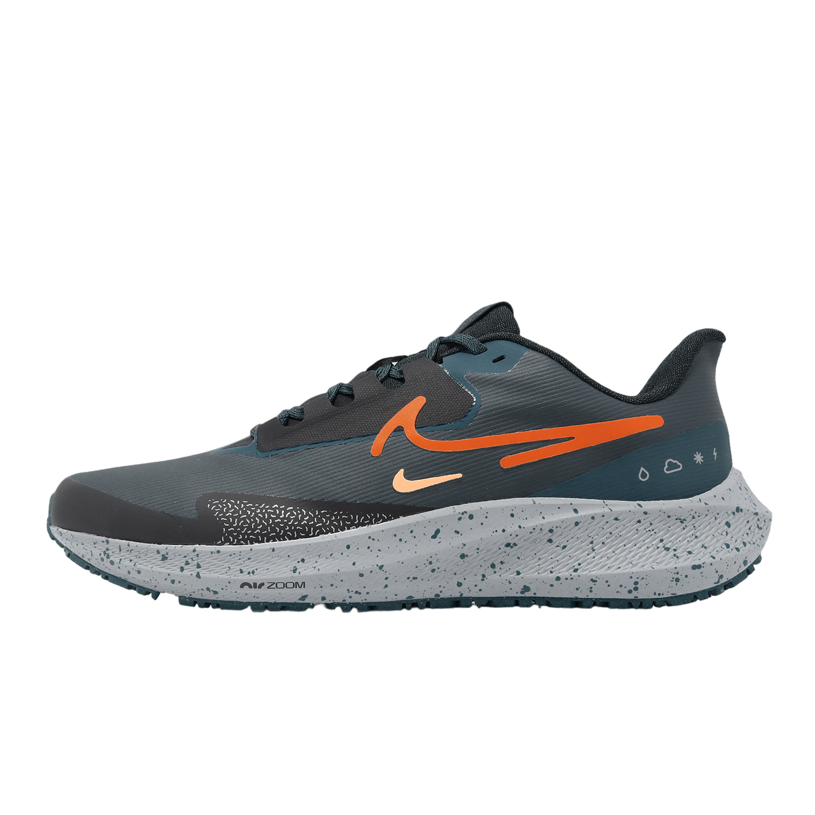 Nike Air Zoom Pegasus Shield Deep Jungle / Safety Orange - Jan