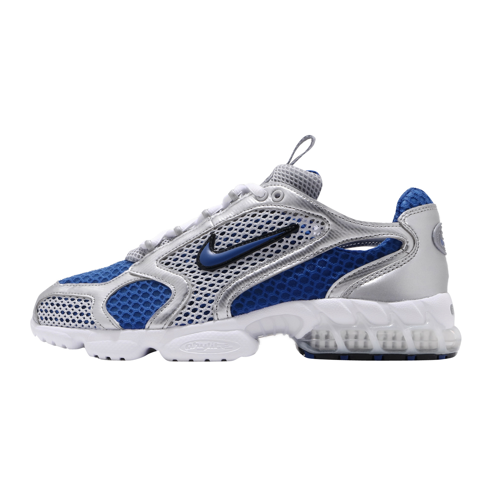 Nike Air Zoom Spiridon Cage 2 Metallic Silver Varsity Royal