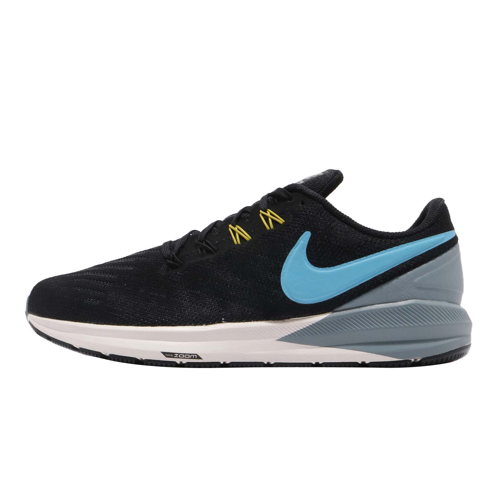 Nike Air Zoom Structure 22 Black Blue Fury