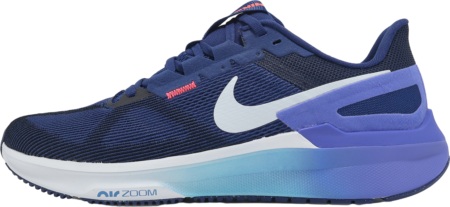 スニーカー Nike Structure 25 M Football Grey Ghost Blue Lightning Blue Nike Air Zoom Structure 25 (D Width) - Football Grey/Blue