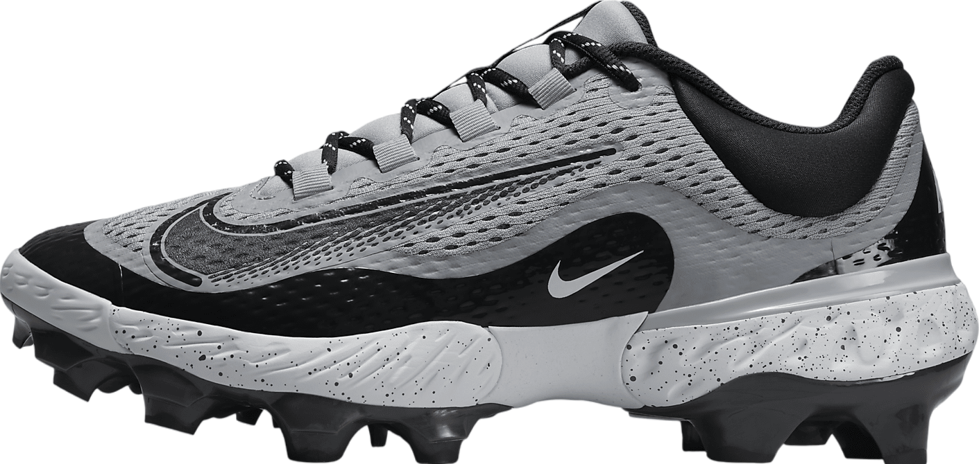 Nike Alpha Huarache Elite 4 Low Mcs Wolf Grey / White - Oct 2024