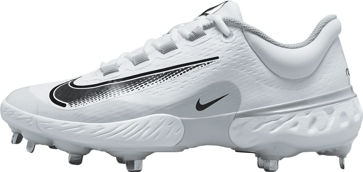 Nike Alpha Huarache Elite 4 Low White / Wolf Grey - Sep 2023