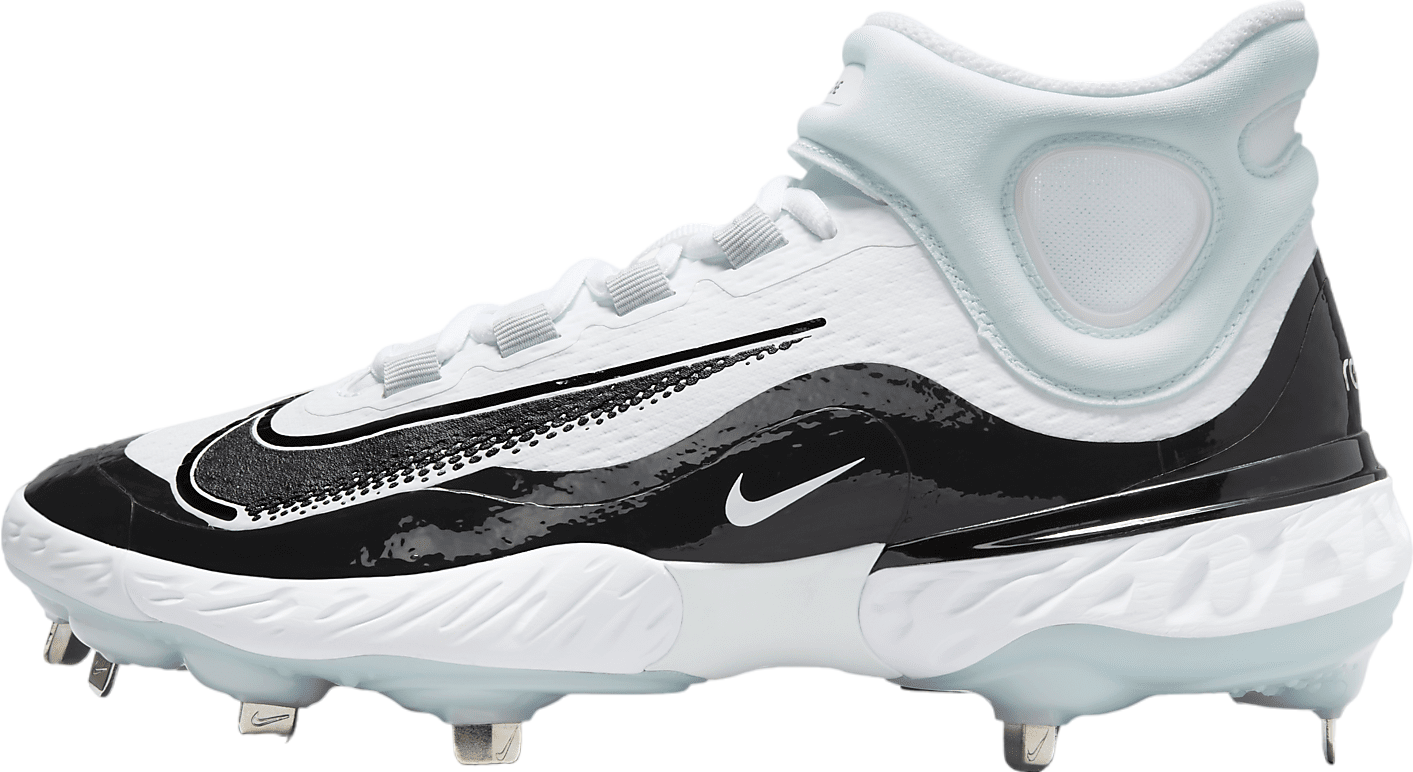 Nike Alpha Huarache Elite 4 Mid White / Blue Tint - Jul 2023