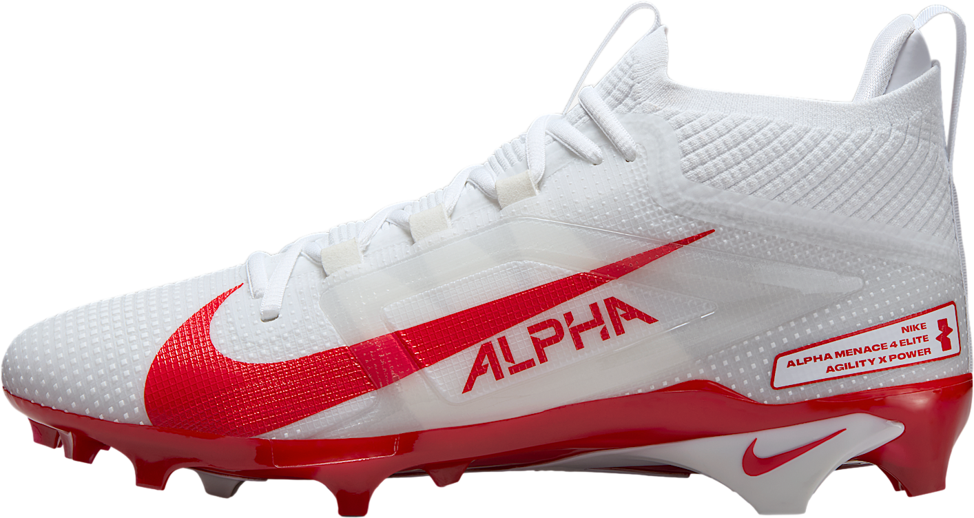 Nike Alpha Menace 4 Elite University Red White Cleats FD7036-600 Men’s Sz 12 NEW Nike Alpha Menace 4 Elite Men main image 4
