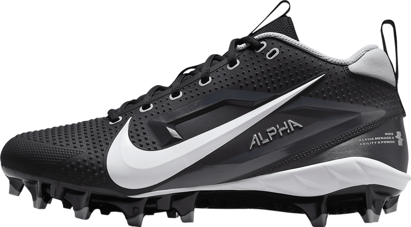 Nike Alpha Menace 4 Varsity Black / Light Smoke Grey