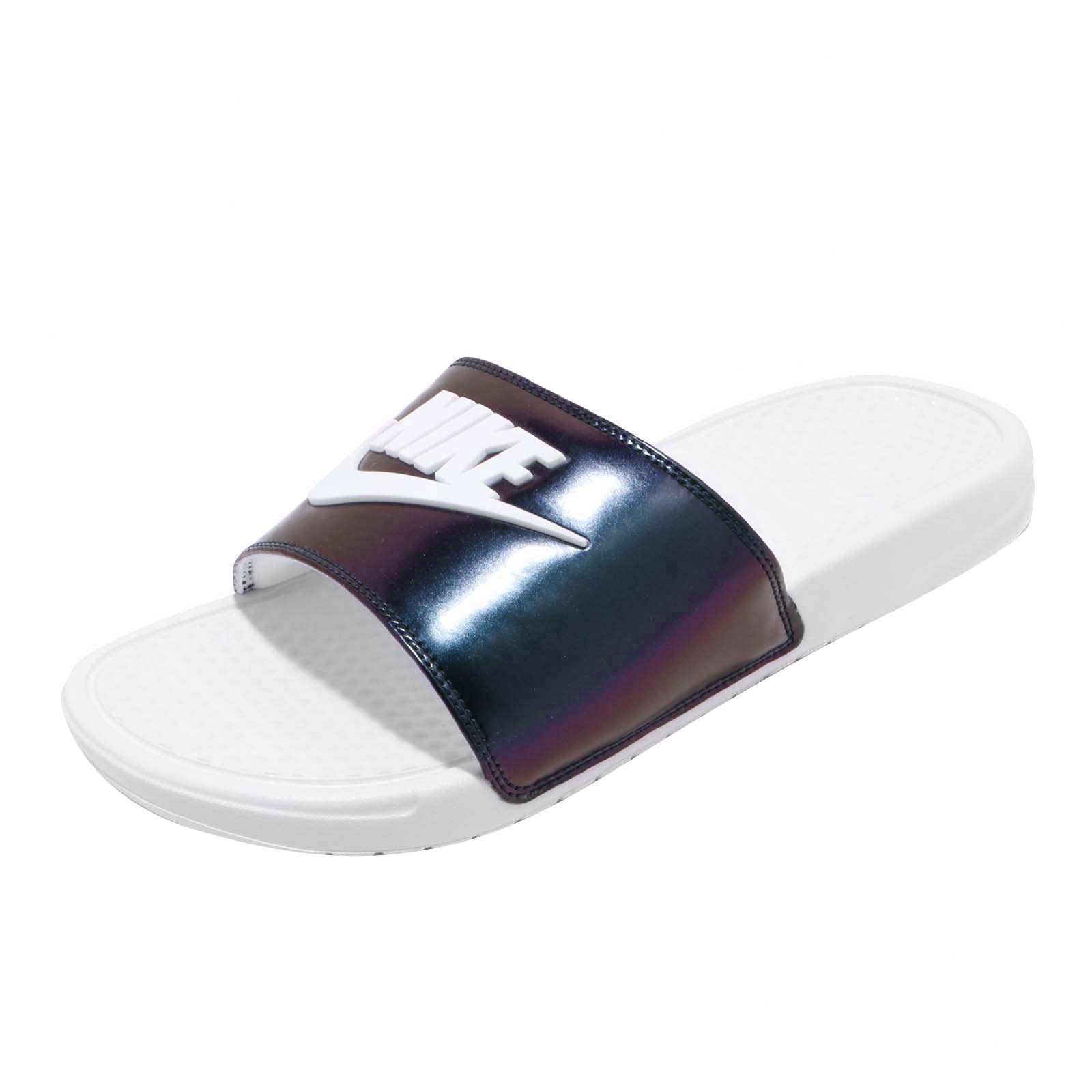 Nike Benassi JDI SE White Lucid Green