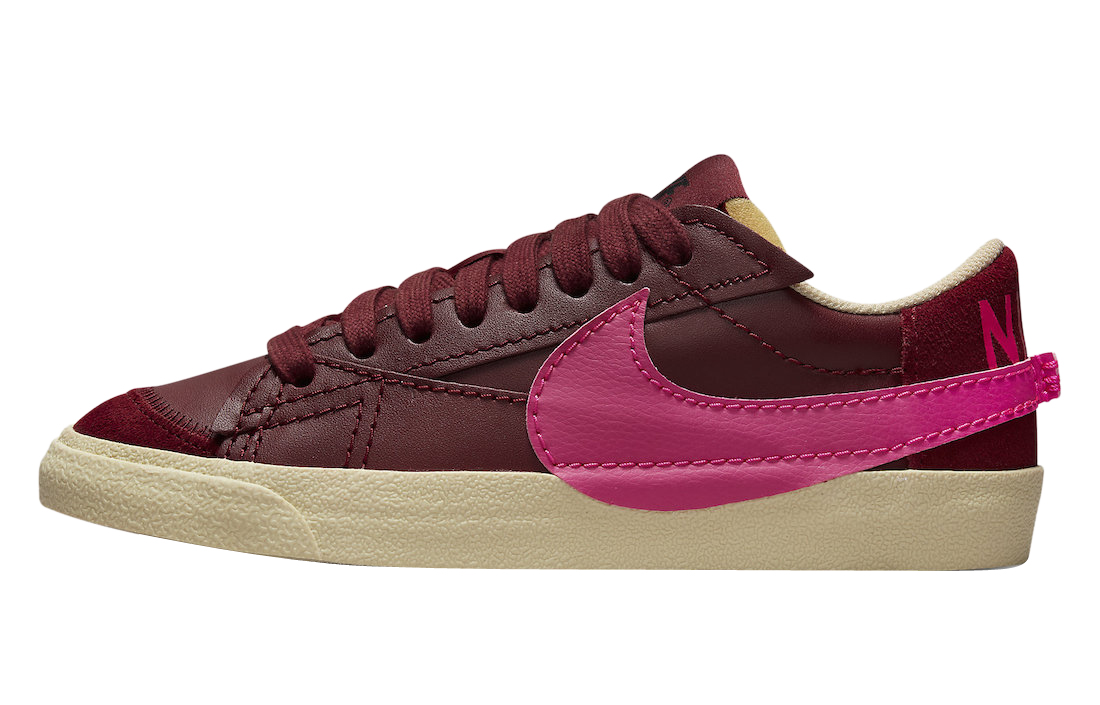 nike blazer little burgundy