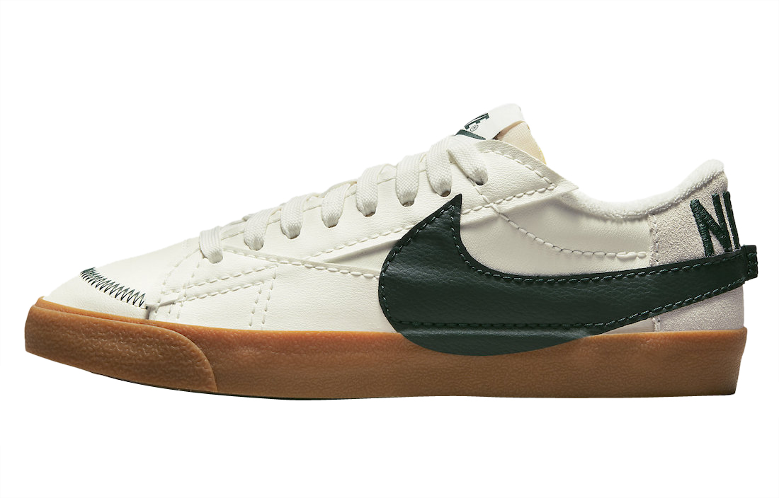 Nike Blazer Low Jumbo Off-White Green Gum