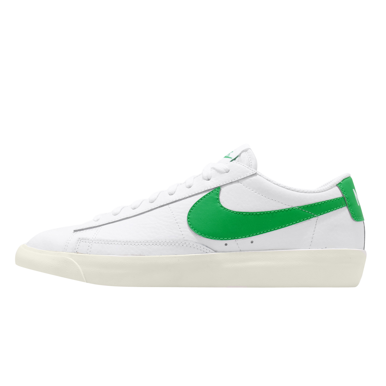 Nike Blazer Low Leather White Green Spark