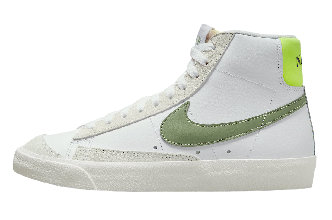 Nike Blazer Mid 77 White Green Volt