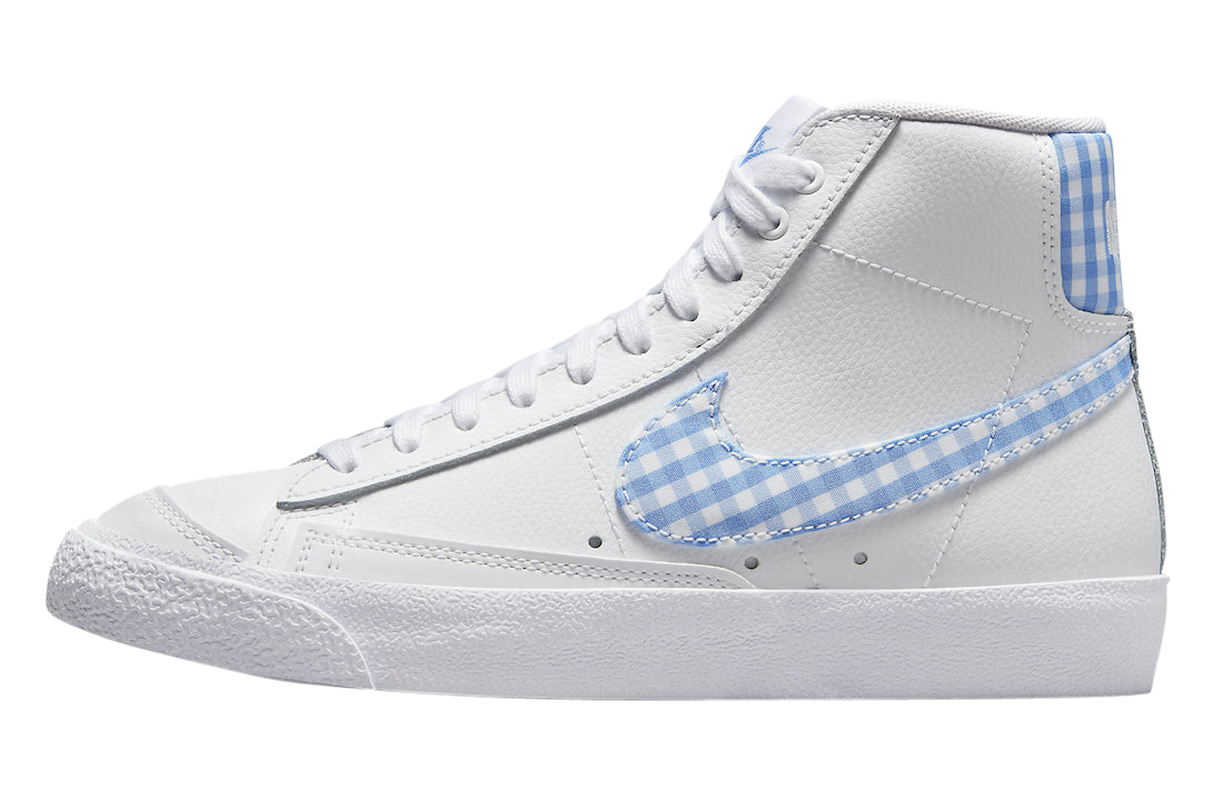 Nike Blazer Mid Blue Gingham