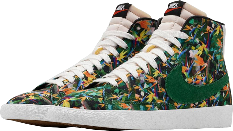 nike flower blazers