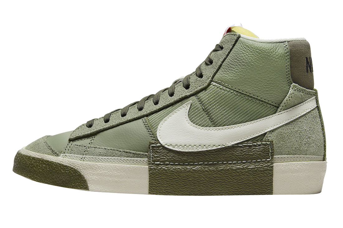 army green nike blazers