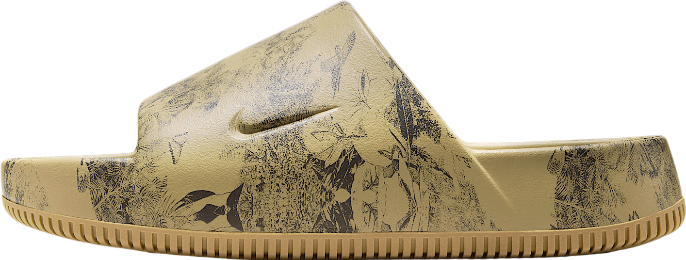 Nike Calm Slide Print Parachute Beige Brown-Anthracite Mens Size 10 HQ1125-201 Nike Calm Slides Men main image 4