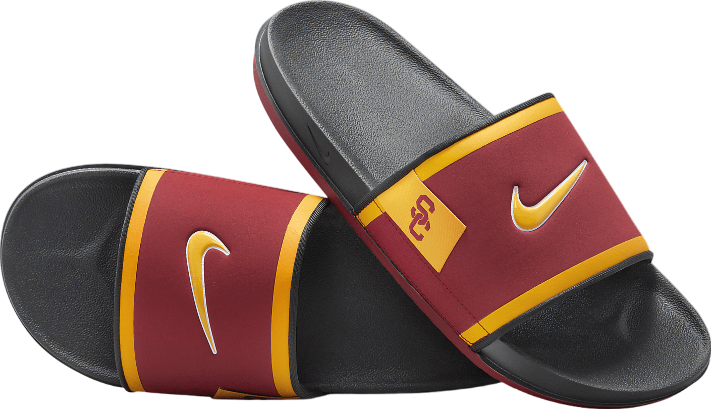 Nike College Offcourt Slide (USC) Team Crimson / Dark Smoke Grey