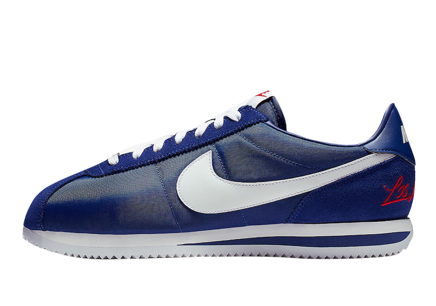 Blue nike cortez los angeles online