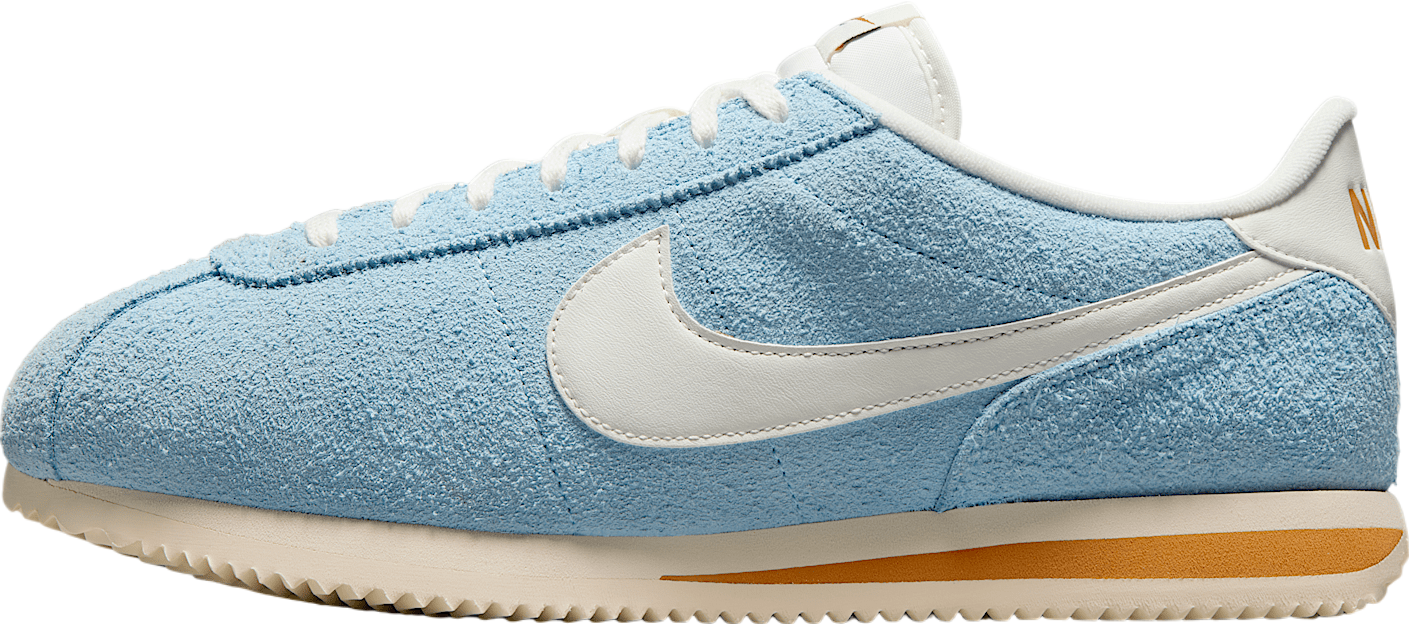 スニーカー Nike Cortez Textile M Light Photo Blue Sail Muslin Lightning Amazon.com | Nike Cortez Big Kids' Shoes (DM0950-401