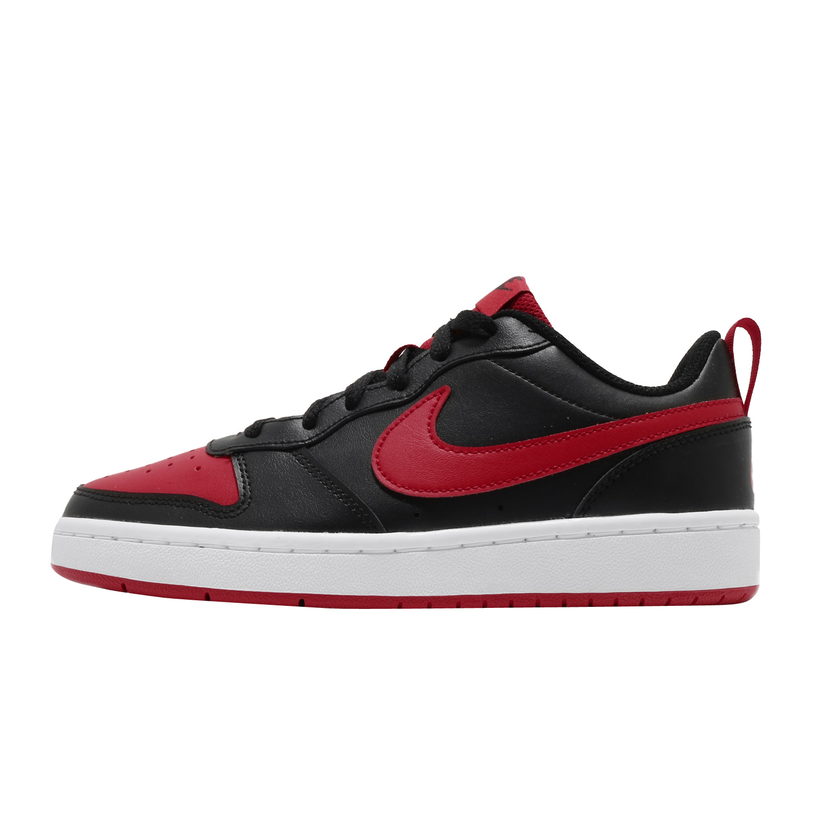 Nike Court Borough Low 2 GS Black University Red