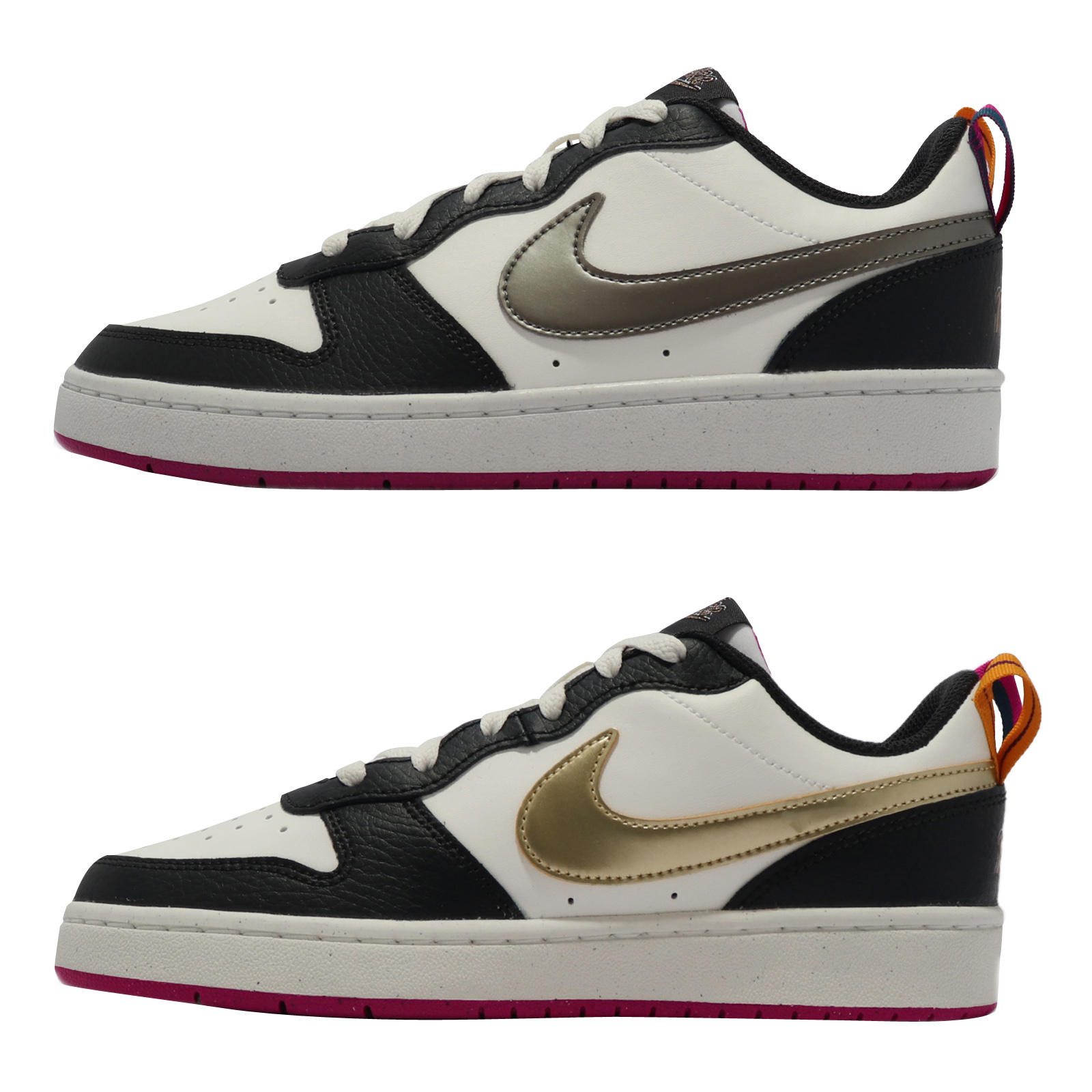 Nike Court Borough Low 2 GS Summit White Off Noir