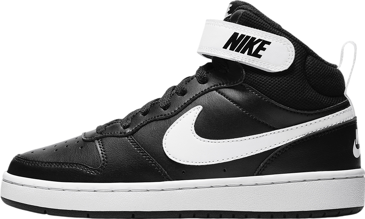 Nike Court Borough Mid 2 GS Black / White