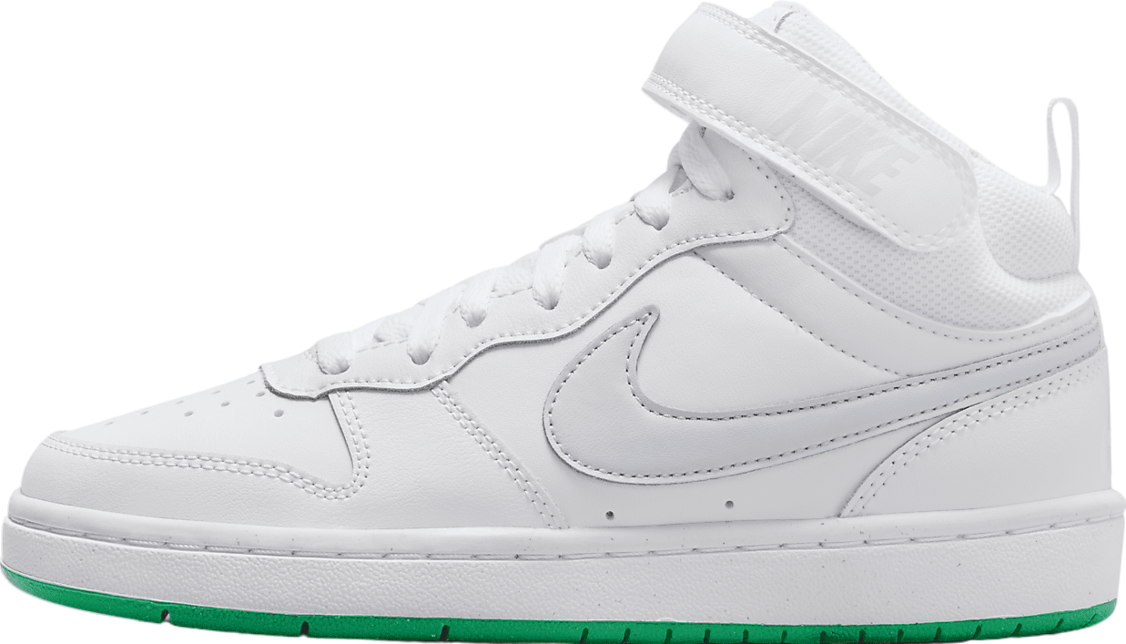 Nike Court Borough Mid 2 GS White / Stadium Green