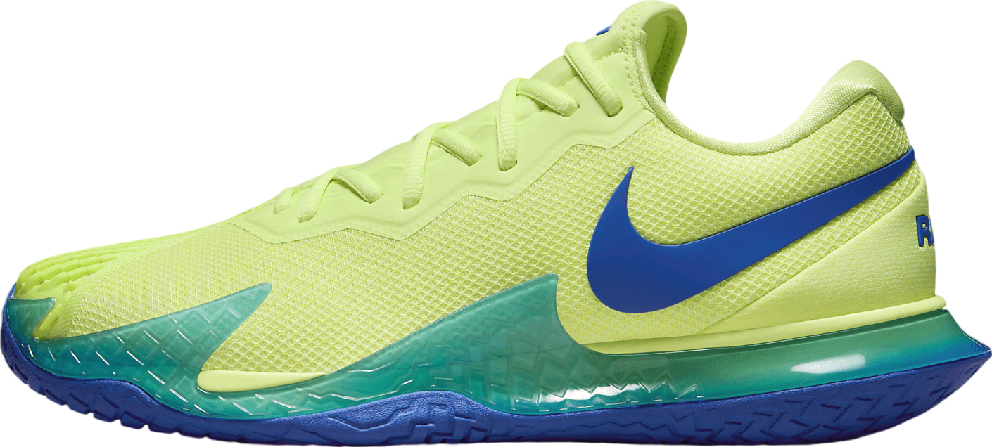 Nike Court Zoom Vapor Cage 4 Rafa White / Volt (Hard Court