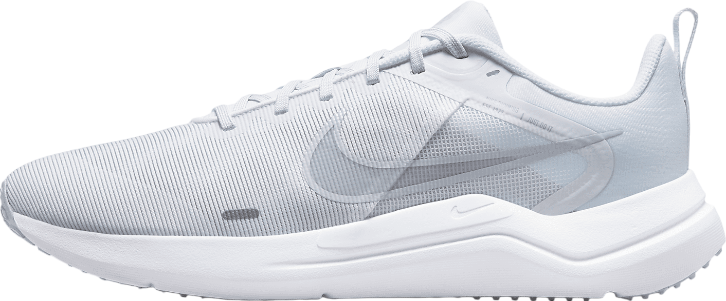Nike Downshifter 12 Triple White Pure Platinum DD9293-100 NEW Men\'s Size 14 Buy Nike Mens Downshifter 12 White/Pure Platinum-White  main image 2