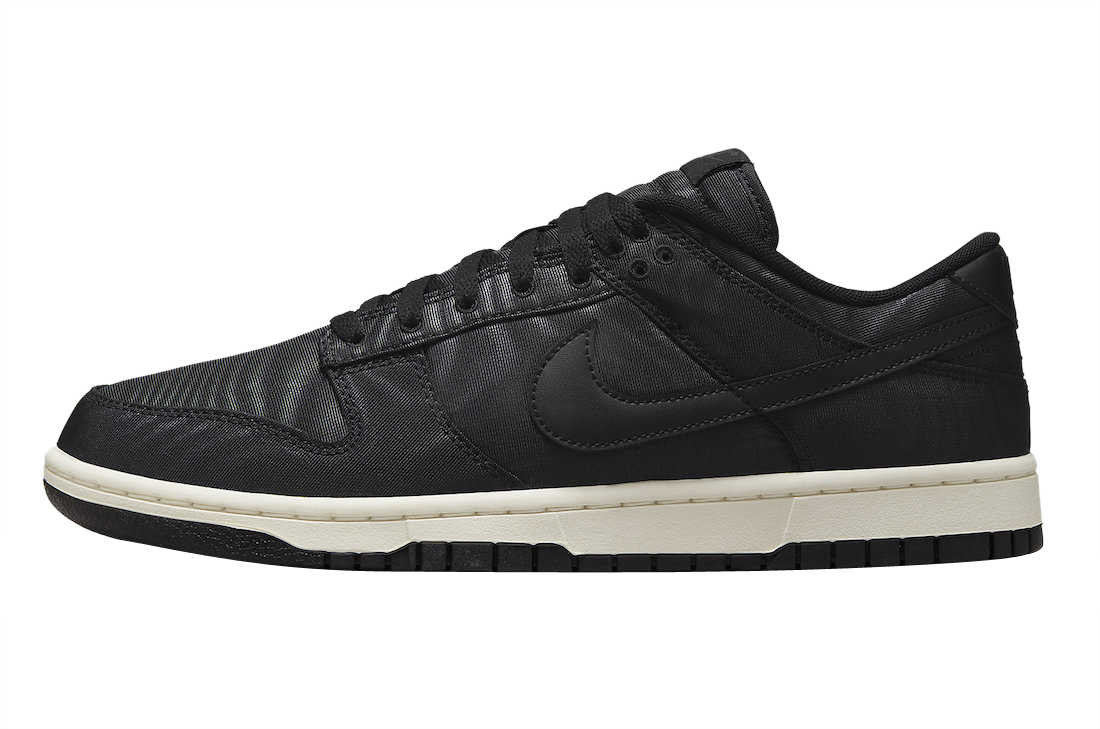 Nike Dunk Low Black Canvas