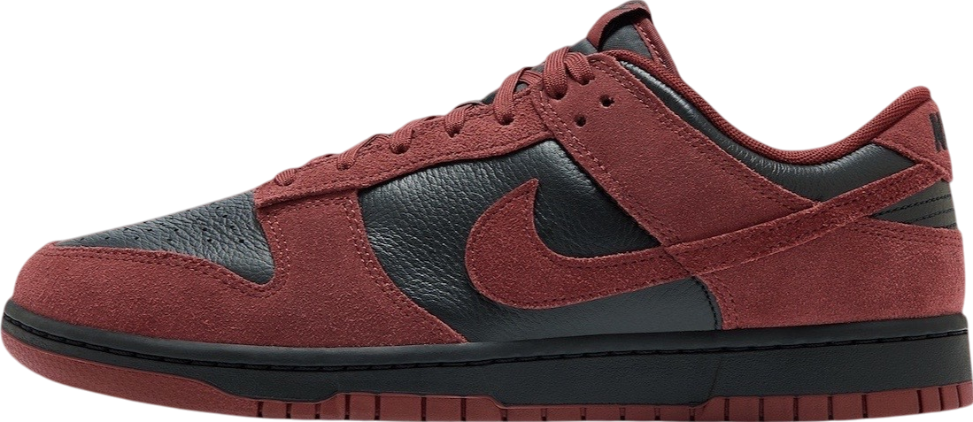 Nike Dunk Low Black / Dark Team Red - Mar 2025 - FQ8249-002