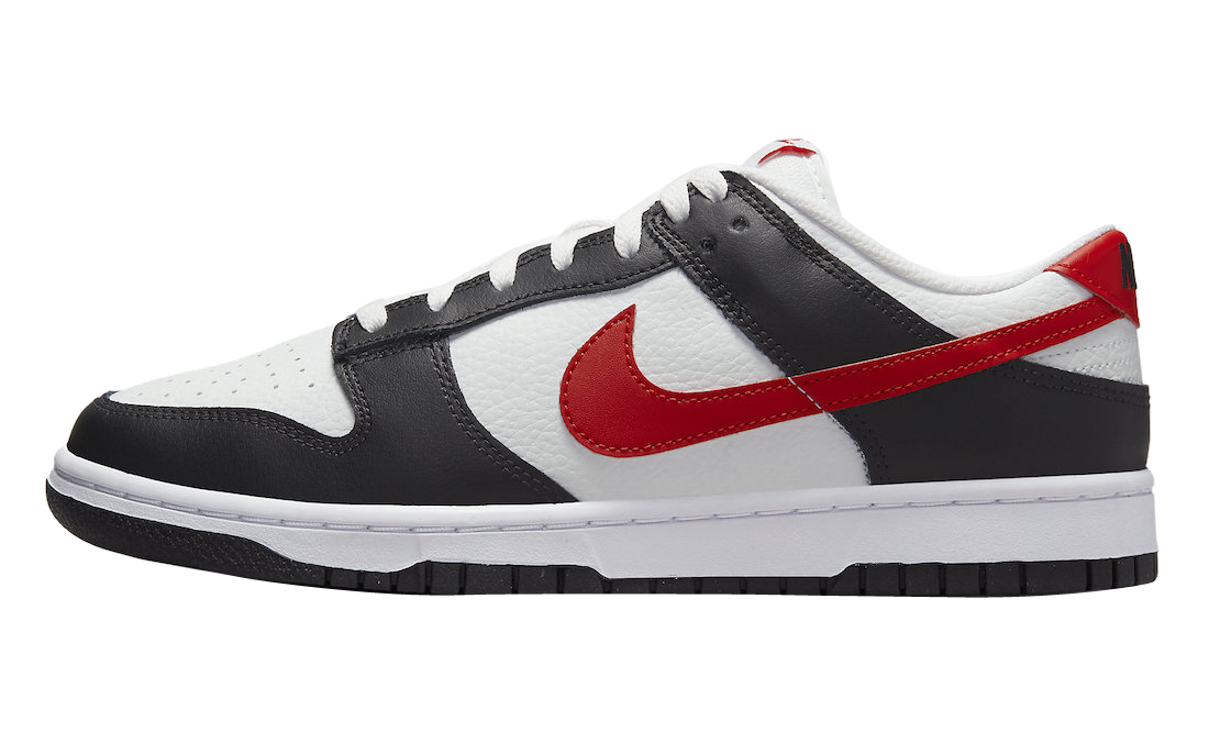 Nike Dunk Low Black University Red