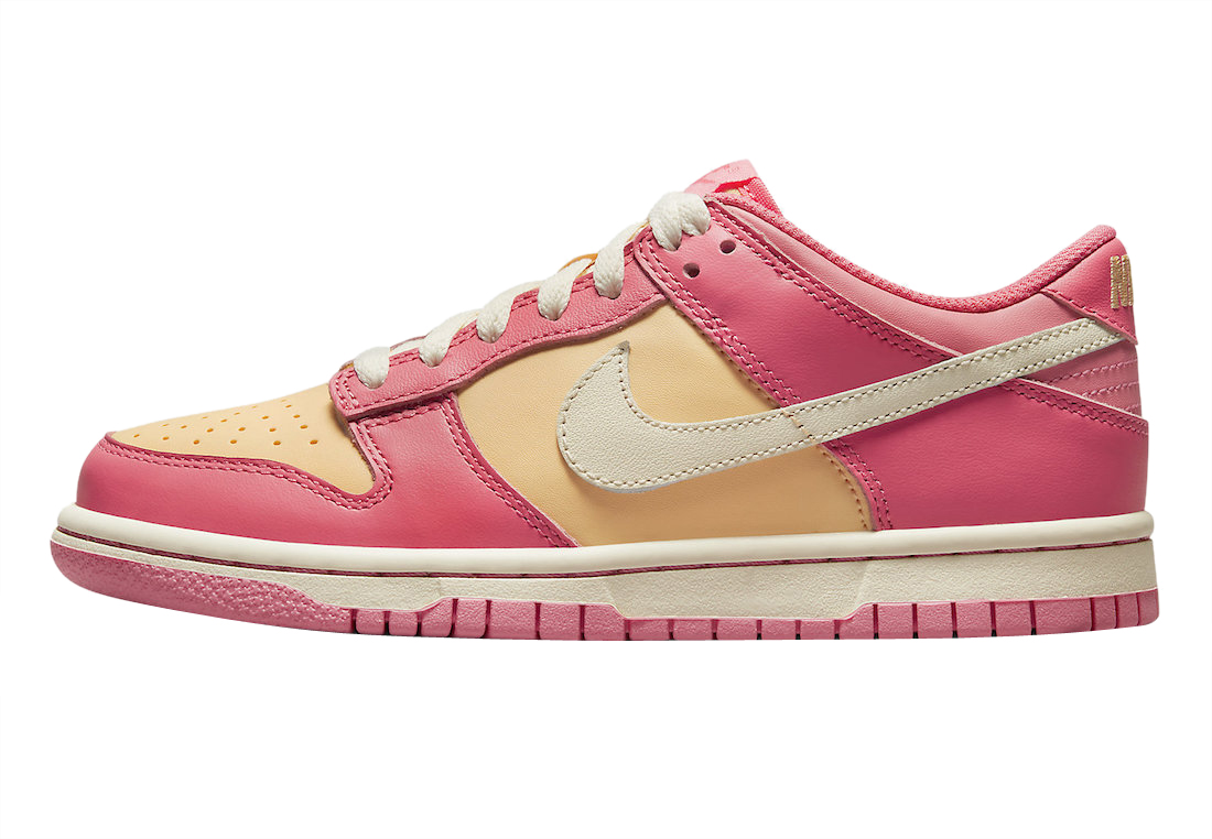 Pink and orange nike best sale