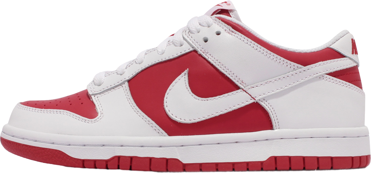 Nike Dunk Low GS Bright Crimson Game Royal - Aug 2021