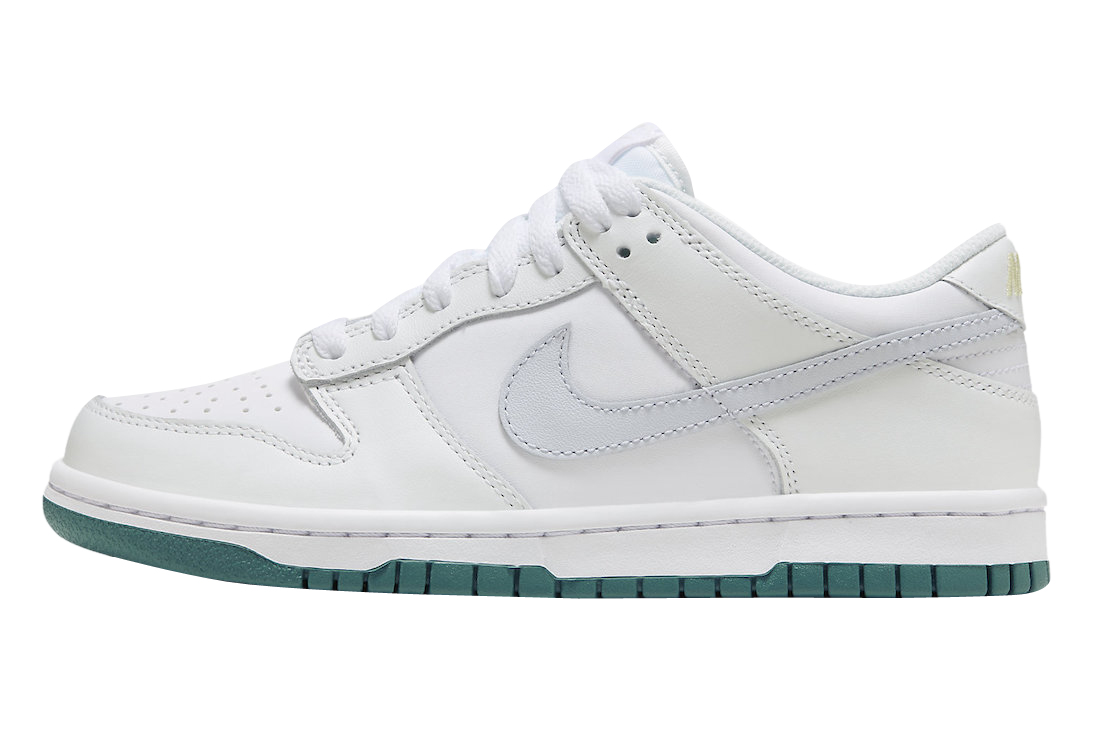 Nike Dunk Low GS White Grey Teal