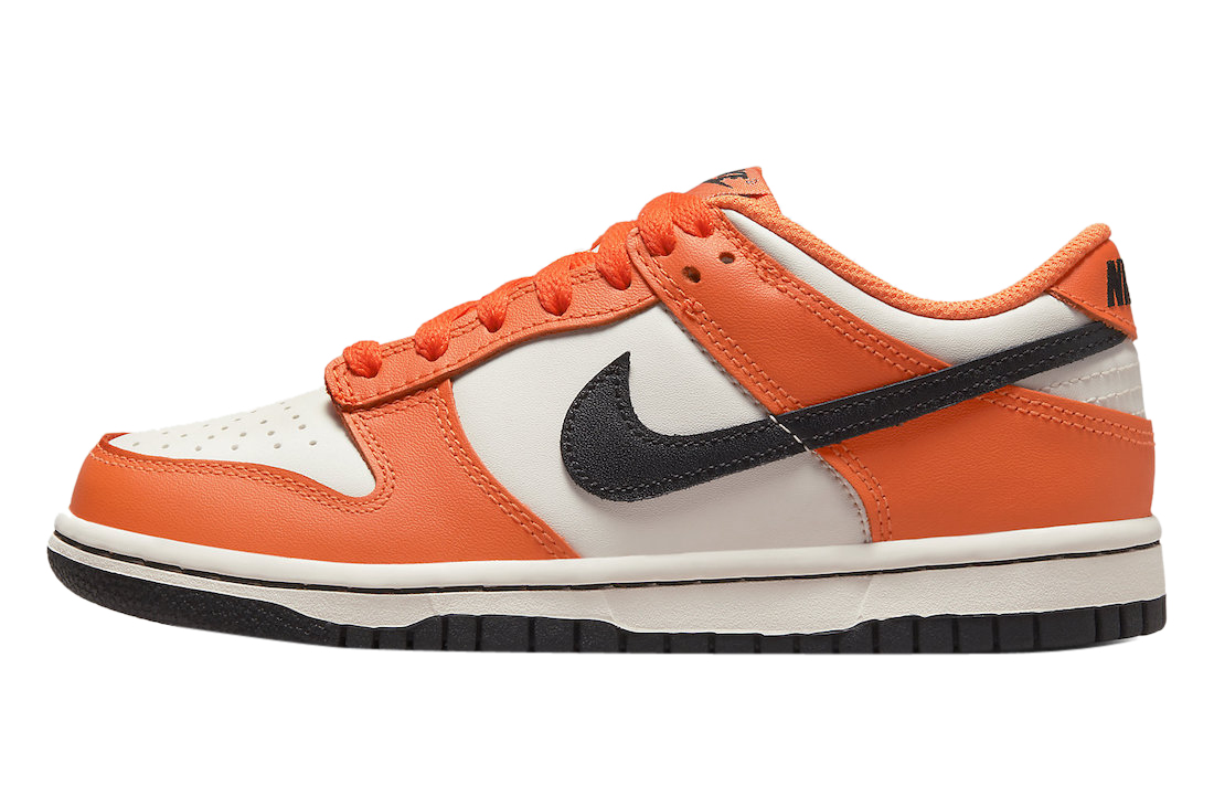 Nike Dunk Low GS White Orange Black